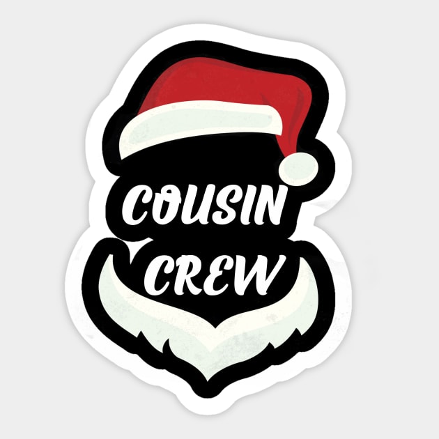 Cousin crew gift idea christmas gift Sticker by Flipodesigner